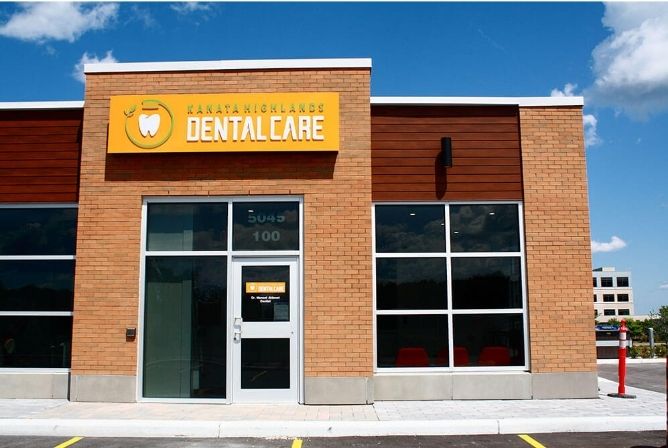 Kanata Highlands Dental Care storefront in Kanata